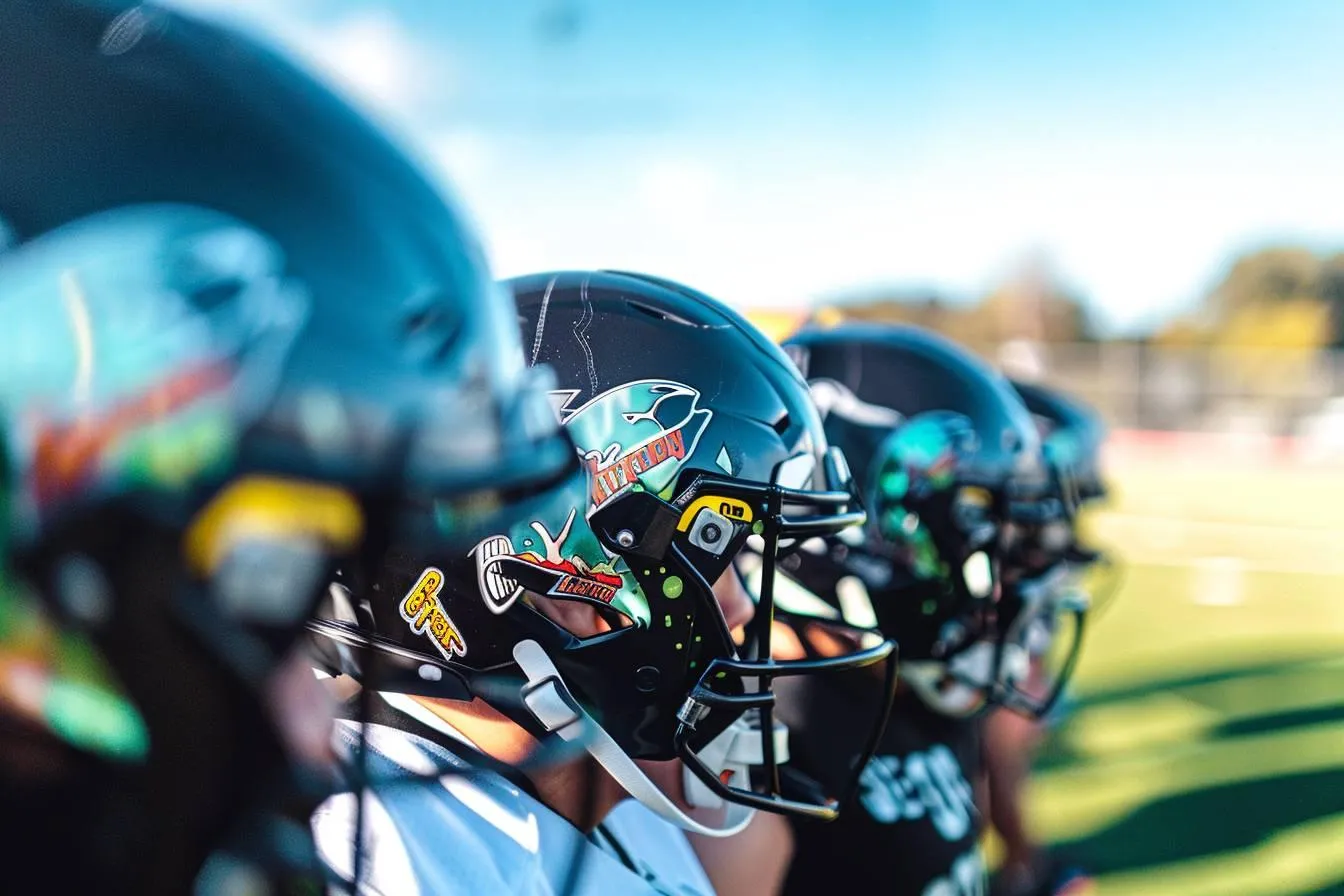 Casque de rugby personnalisé : protection et style pour joueurs exigeants